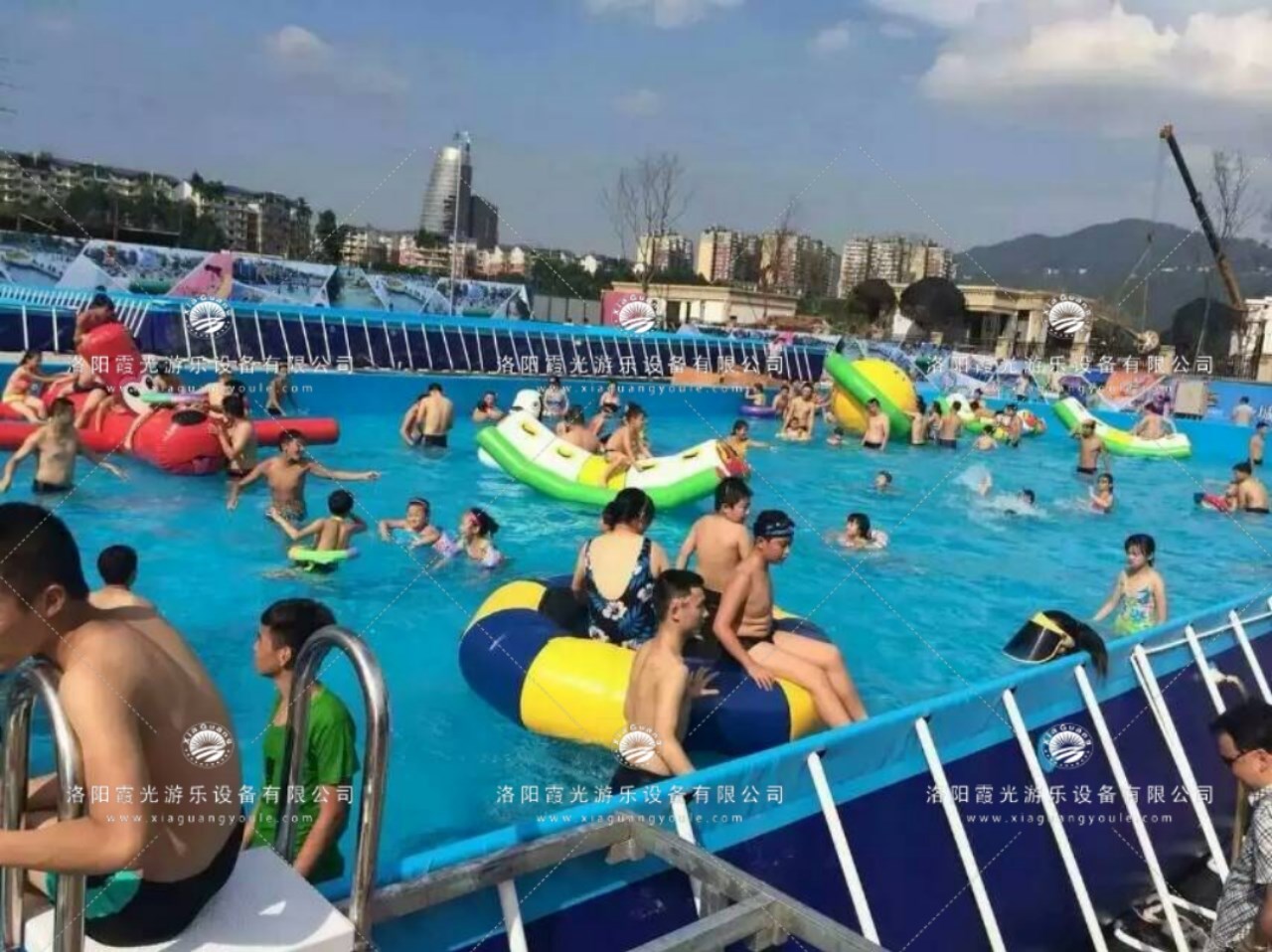 泽普支架泳池